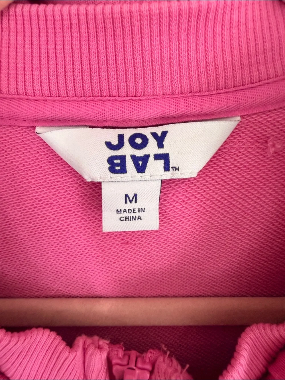 JOYLAB  Pink Zip-Up Hoodie Jacket